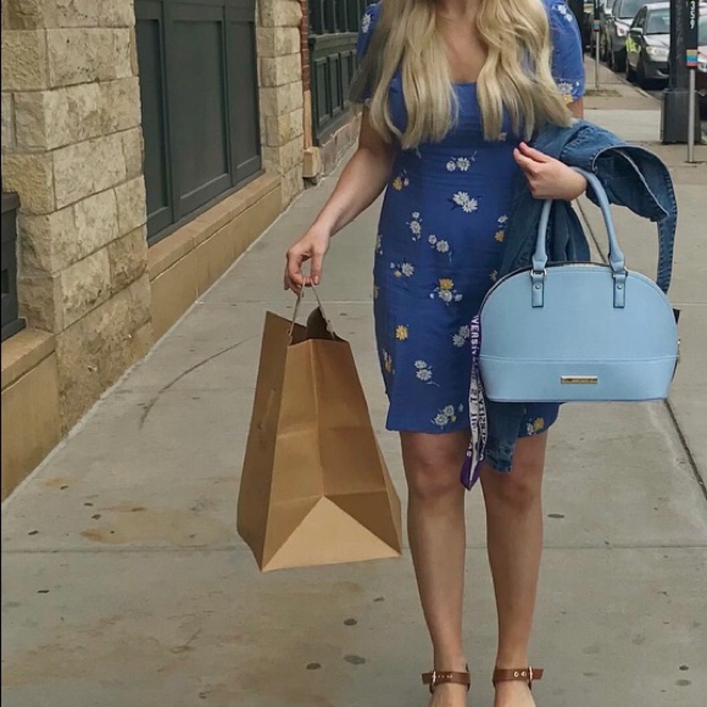 Old Navy Sundress- Yellow & Periwinkle, Worn Once